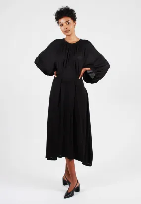 Exhale Jersey Dress - black