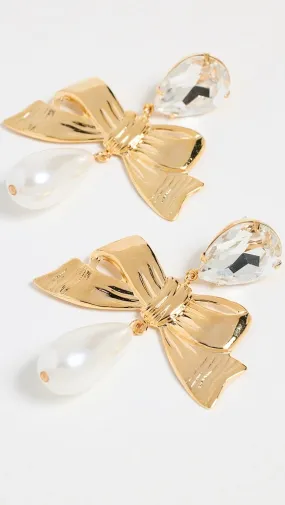 LELET NY   Stella Pearl Clip Earrings 